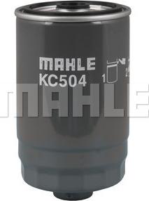 MAHLE KC 504 - Топливный фильтр avtokuzovplus.com.ua