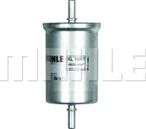 MAHLE KL 165/1 - Топливный фильтр avtokuzovplus.com.ua