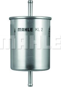 MAHLE KL 2 - Фильтр топливный VW - TRANSPORTER III. IV. LT autocars.com.ua