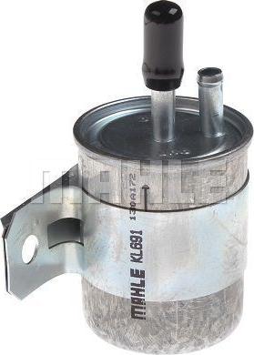 MAHLE KL 691 - Паливний фільтр autocars.com.ua