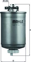 MAHLE KL 77 - Паливний фільтр autocars.com.ua