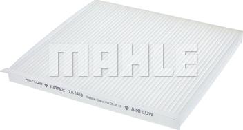 MAHLE LA 1415 - Фільтр, повітря у внутрішній простір autocars.com.ua