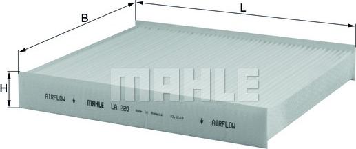 MAHLE LA 220 - 0 autocars.com.ua