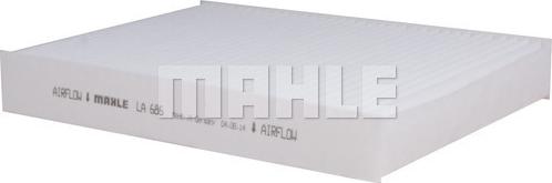 MAHLE LA 686 - Фильтр воздуха в салоне avtokuzovplus.com.ua