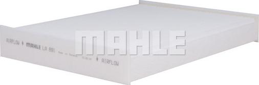 MAHLE LA 891 - Фильтр воздуха в салоне autodnr.net