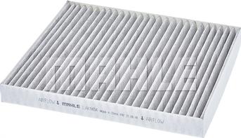 MAHLE LAK 1434 - Фільтр, повітря у внутрішній простір autocars.com.ua