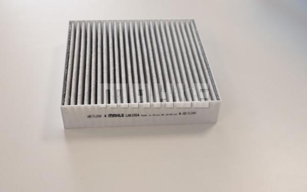 MAHLE LAK 1554 - Фільтр, повітря у внутрішній простір autocars.com.ua