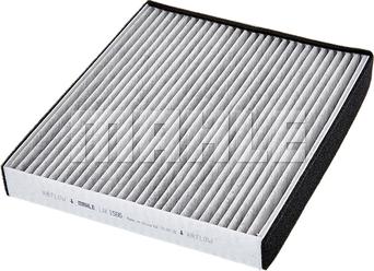 MAHLE LAK 1586 - Фільтр, повітря у внутрішній простір autocars.com.ua