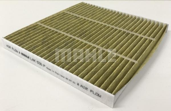 MAHLE LAK 536 P - Фільтр, повітря у внутрішній простір autocars.com.ua