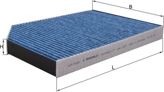 MAHLE LAO 1924 - Фільтр, повітря у внутрішній простір autocars.com.ua