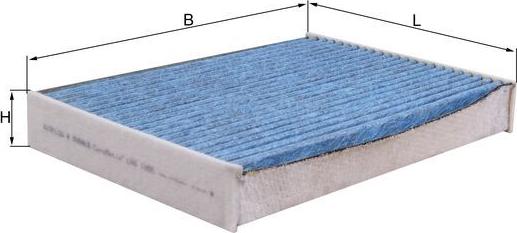 MAHLE LAO 1955 - Фільтр, повітря у внутрішній простір autocars.com.ua