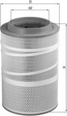 MAHLE LX 1278 - Повітряний фільтр autocars.com.ua