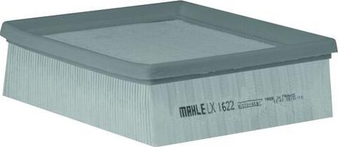 MAHLE LX 1622 - Повітряний фільтр autocars.com.ua