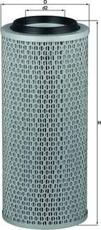 MAHLE LX 200 - Повітряний фільтр autocars.com.ua