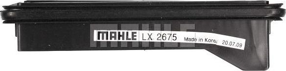 MAHLE LX 2675 - Повітряний фільтр autocars.com.ua