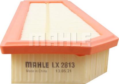 MAHLE LX 2813 - Повітряний фільтр autocars.com.ua