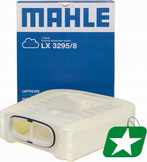 MAHLE LX 3295/8 - Повітряний фільтр autocars.com.ua