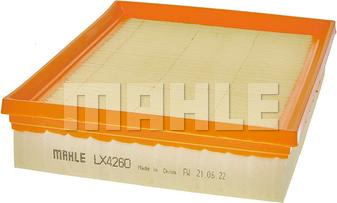 MAHLE LX 4260 - Повітряний фільтр autocars.com.ua