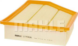 MAHLE LX 4466 - Повітряний фільтр autocars.com.ua
