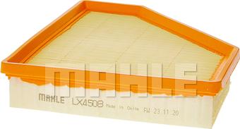 MAHLE LX 4508 - Повітряний фільтр autocars.com.ua