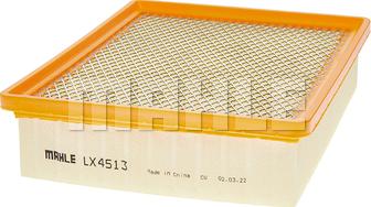MAHLE LX 4513 - Повітряний фільтр autocars.com.ua