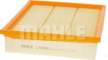 MAHLE LX 4546 - Повітряний фільтр autocars.com.ua
