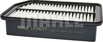MAHLE LX 4657 - Повітряний фільтр autocars.com.ua
