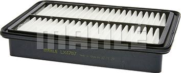 MAHLE LX 4767 - Повітряний фільтр autocars.com.ua