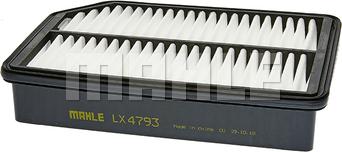 MAHLE LX 4793 - Повітряний фільтр autocars.com.ua