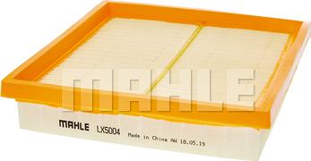 MAHLE LX 5004 - Повітряний фільтр autocars.com.ua