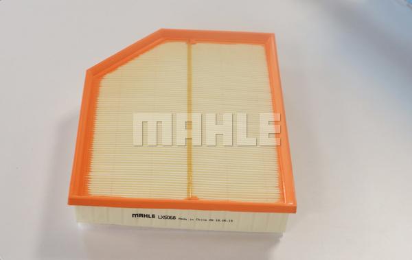 MAHLE LX 5068 - Повітряний фільтр autocars.com.ua