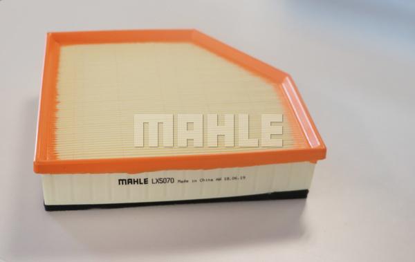 MAHLE LX 5070 - Повітряний фільтр autocars.com.ua