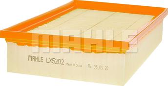 MAHLE LX 5202 - Повітряний фільтр autocars.com.ua