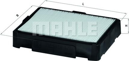 MAHLE LX 56 - Повітряний фільтр autocars.com.ua