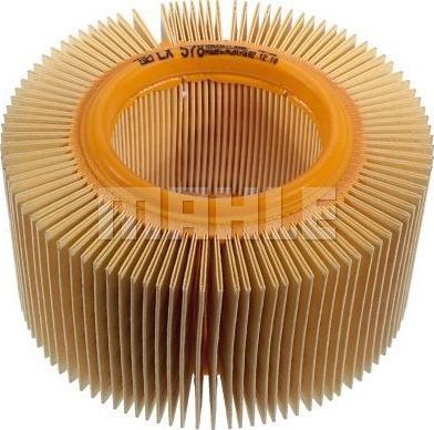 MAHLE LX 578 - Повітряний фільтр autocars.com.ua