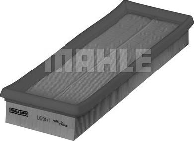 MAHLE LX 704/1 - Повітряний фільтр autocars.com.ua