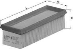 MAHLE LX 788 - Повітряний фільтр autocars.com.ua