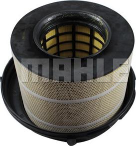 MAHLE LX 814/1 - Повітряний фільтр autocars.com.ua