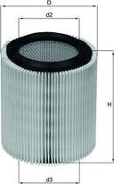 MAHLE LX 898 - Повітряний фільтр autocars.com.ua