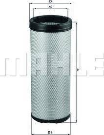 MAHLE LXS 224 - Фільтр додаткового повітря autocars.com.ua