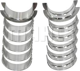 MAHLE M21667 - Комплект підшипників колінчастого вала autocars.com.ua