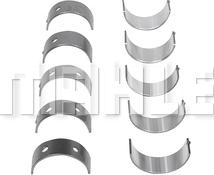 MAHLE M59123 - Комплект підшипників колінчастого вала autocars.com.ua