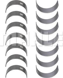 MAHLE M71714 - Комплект підшипників колінчастого вала autocars.com.ua