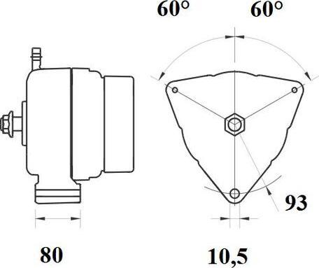 MAHLE MG 1209 - Генератор autocars.com.ua