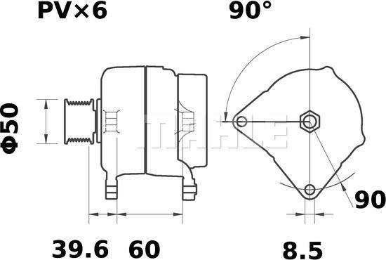 MAHLE MG 26 - Генератор autodnr.net