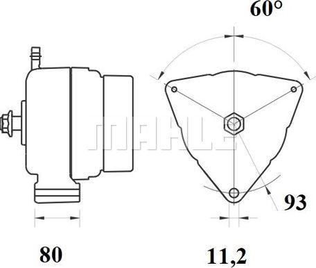 MAHLE MG 818 - 0 autocars.com.ua