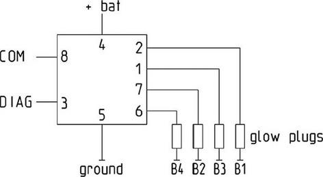 MAHLE MHG 87 - Блок управління, реле, система розжарювання autocars.com.ua