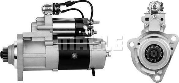 MAHLE MS 1039 - Стартер autocars.com.ua