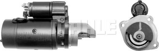 MAHLE MS 191 - Стартер avtokuzovplus.com.ua