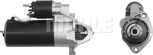 MAHLE MS 304 - Стартер avtokuzovplus.com.ua